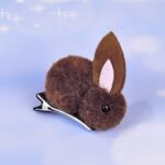 Jepit Rambut Kelinci Rabbit Hair Accessories - Jepit Rambut Versi Klip Untuk Anak Perempuan - Gambar 6