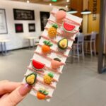 10PCS Set Ikat Rambut Anak Icon Karakter / Ikat Rambut Karet Anak Lucu - Gambar 11