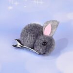 Jepit Rambut Kelinci Rabbit Hair Accessories - Jepit Rambut Versi Klip Untuk Anak Perempuan - Gambar 5