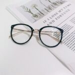【Bayar di Tempat】 Kacamata Leopard Bingkai Fashion Wanita Frame Eyeglasses - Gambar 2