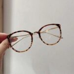 【Bayar di Tempat】 Kacamata Leopard Bingkai Fashion Wanita Frame Eyeglasses - Gambar 4