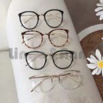 【Bayar di Tempat】 Kacamata Leopard Bingkai Fashion Wanita Frame Eyeglasses